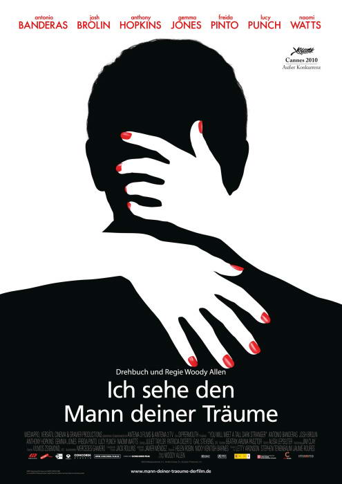 You Will Meet a Tall Dark Stranger Germany poster