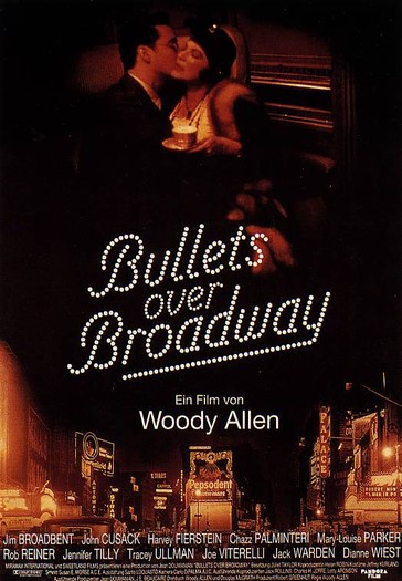 Bullets Over Broadway DE poster