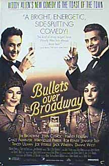 Bullets Over Broadway USA poster