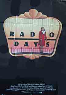 Radio Days USA movie poster