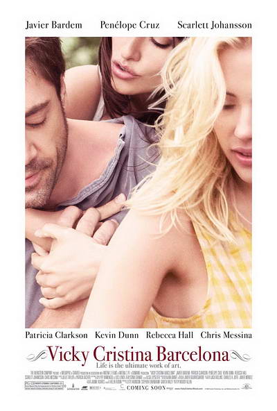 Vicky Cristina Barcelona USA poster